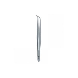 Anatomiskā pincete ar liektiem galiem