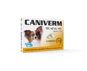 Caniverm 0.175g/tab., N6