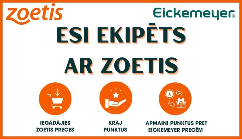 Esi ekipēts ar Zoetis