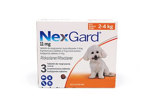 Nexgard dog S 2-4kg N3