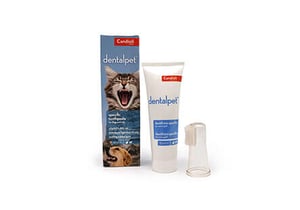 DentalPet zobu pasta 50ml + birste