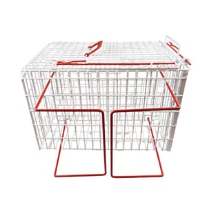 Būris kaķu fiksācijai 45x30x30cm, ar 2 durvīm