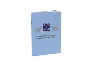 Mājas dzīvnieku vakcinācijas apliecība