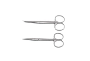 Šķēres Iris liektas un taisnas