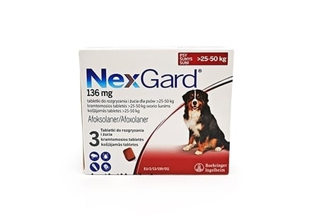 Nexgard dog XL 25-50kg N3