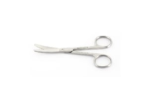 Šķēres operāciju, liektas, TR/TR – 14.5cm