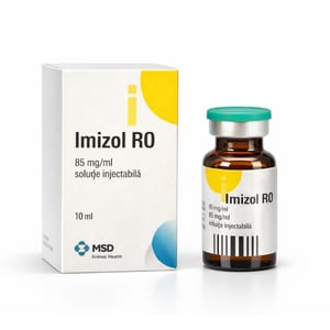 Imizol RO 85mg/ml šķīdums injekcijām suņiem