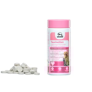 Taurīna papildbarība kaķiem un suņiem