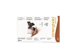 šķīdums pilināšanai uz ādas suņiem 5,1–10,0 kg