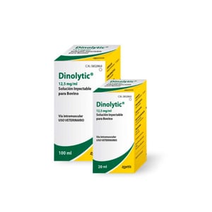 Dinolytic 12,5mg/ml šķīdums injekcijām 20ml