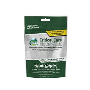 Critical care grauzējiem ar ābolu banānu