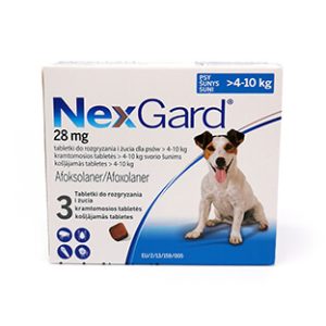 Nexgard dog M 4-10kg N3
