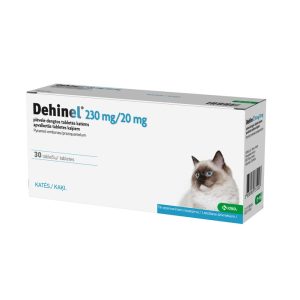Dehinel kaķu prettārpu tabletes